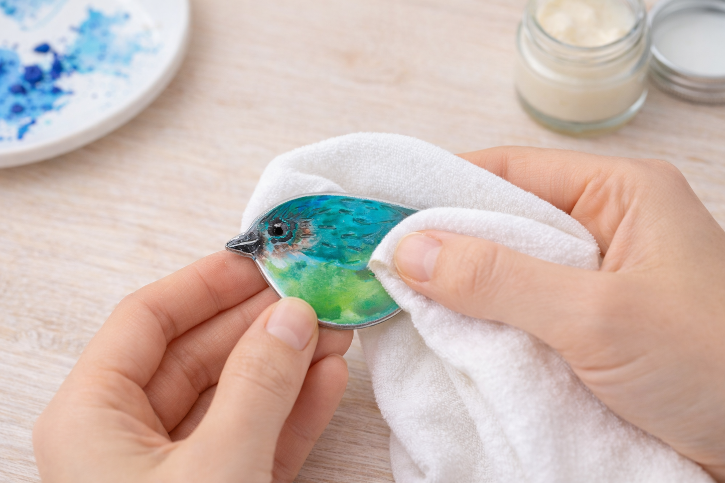 AZURE BIRDS SET