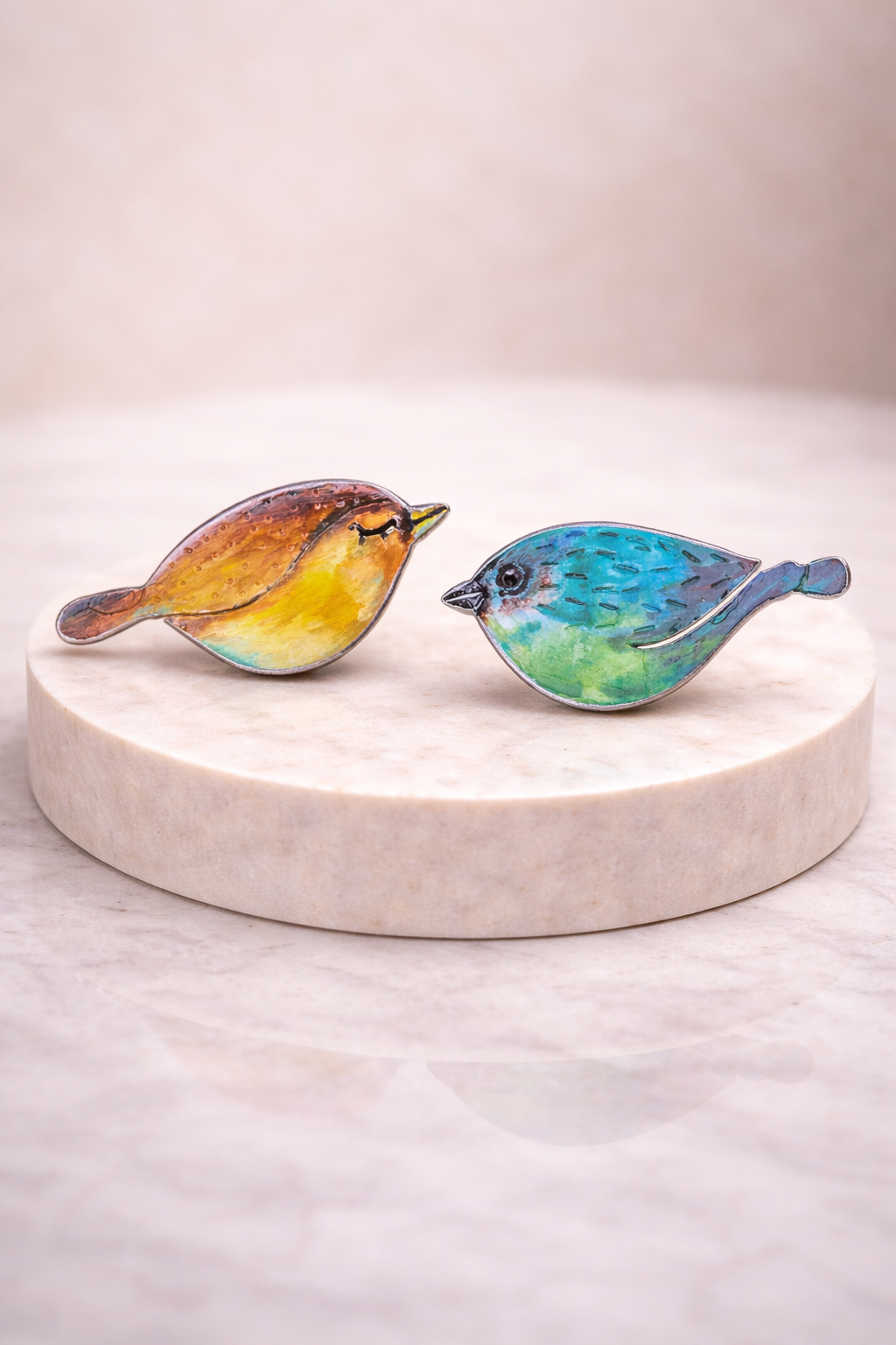 AZURE BIRDS SET